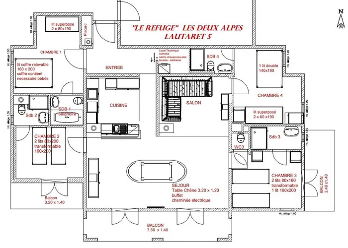 Le Refuge Les 2 Alpes 1800